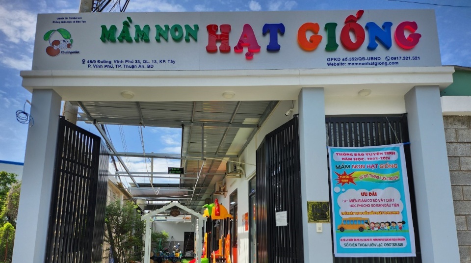 Mầm Non Hạt Giống - Thuận An có tốt không?