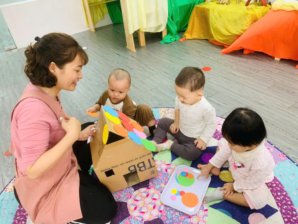 Đội ngũ giáo viên tận tình chăm sóc