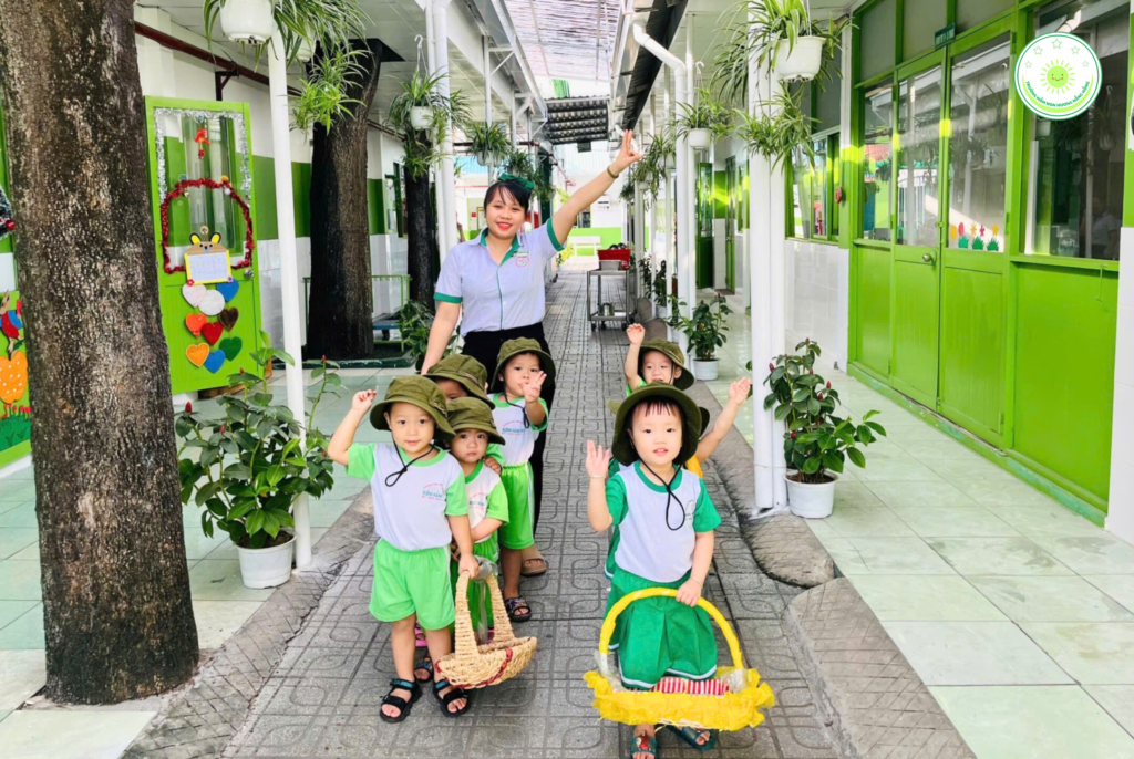 Không gian học tập thoáng mát và an toàn cho trẻ