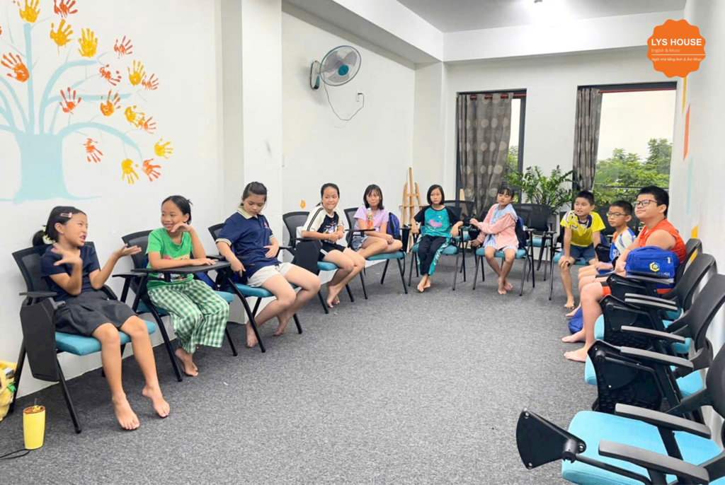 Phòng học rộng rãi