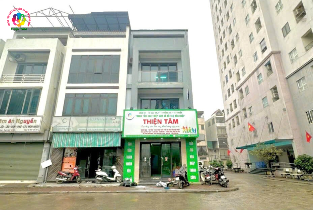 Vị trí Trung tâm can thiệp sớm và hỗ trợ hòa nhập Thiện Tâm - Hoàng Mai 
