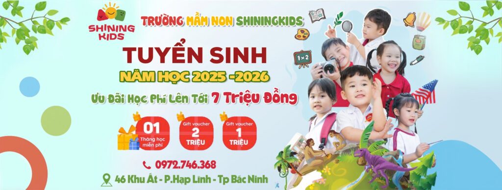 Trường Mầm non Shiningkids - Phường Hạp Lĩnh, Bắc Ninh có tốt không?