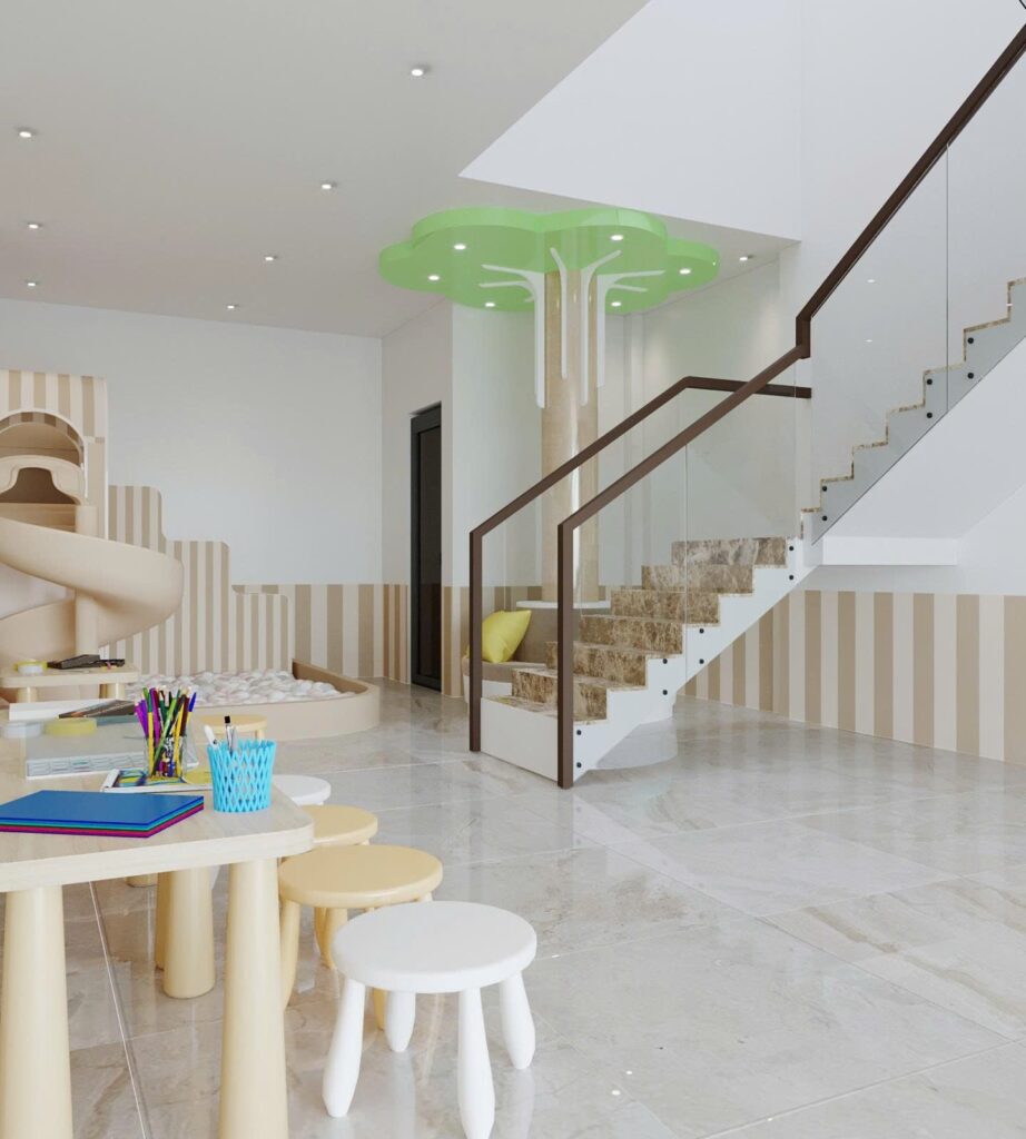 Cầu thang an toàn cho bé