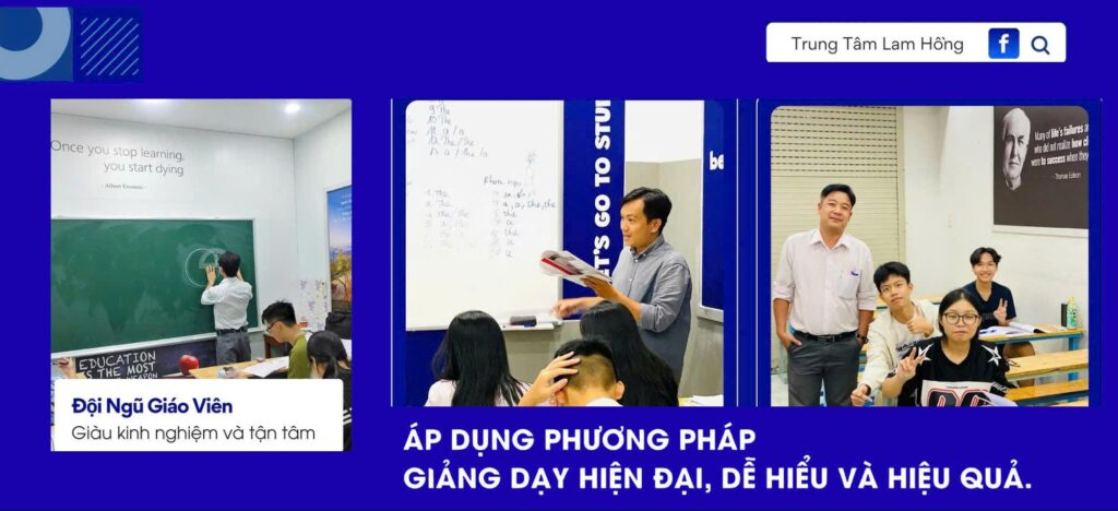 Đội ngũ giáo viên trình độ chuyên môn cao, giàu kinh nghiệm giảng dạy