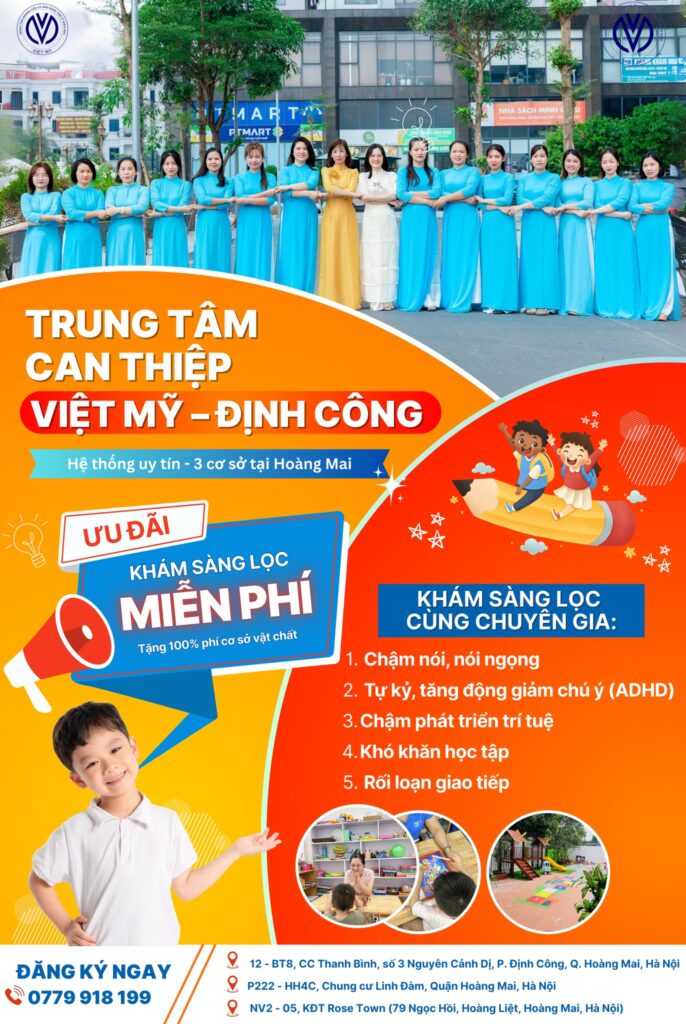 Trung Tâm Can Thiệp Việt Mỹ – Định Công