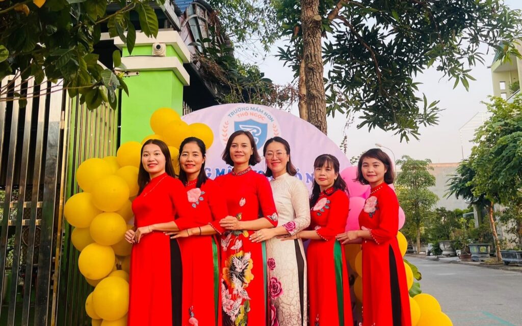 Đội ngũ giáo viên của Trường Mầm Non Thỏ Ngọc