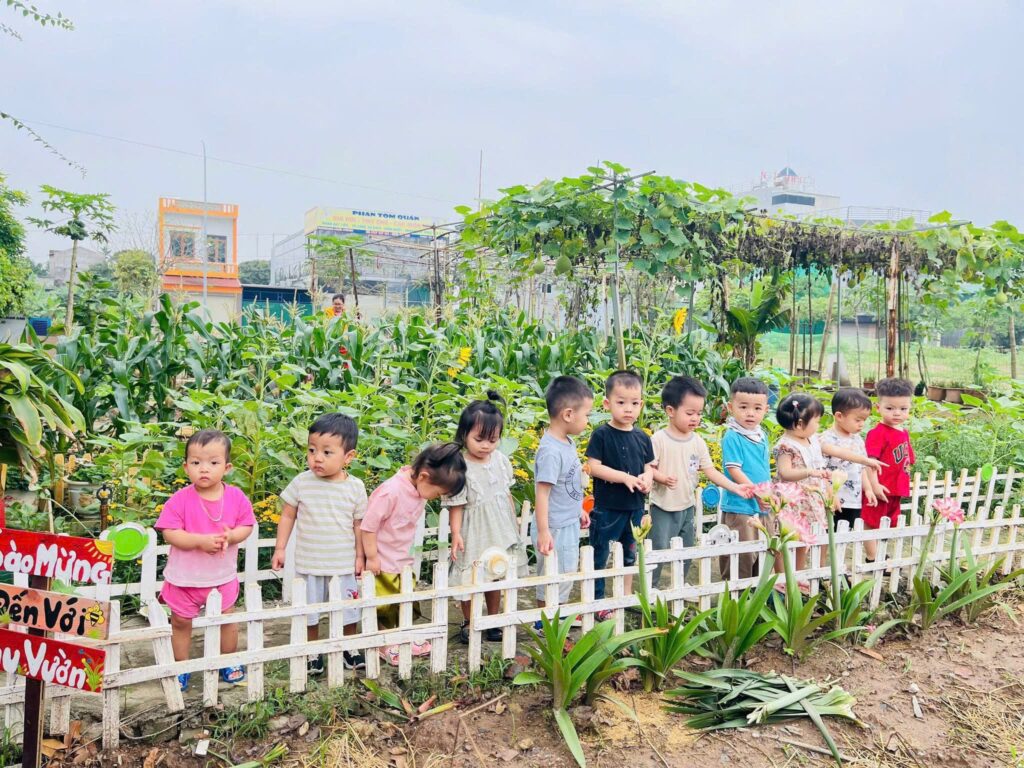 Trải nghiệm vườn rau